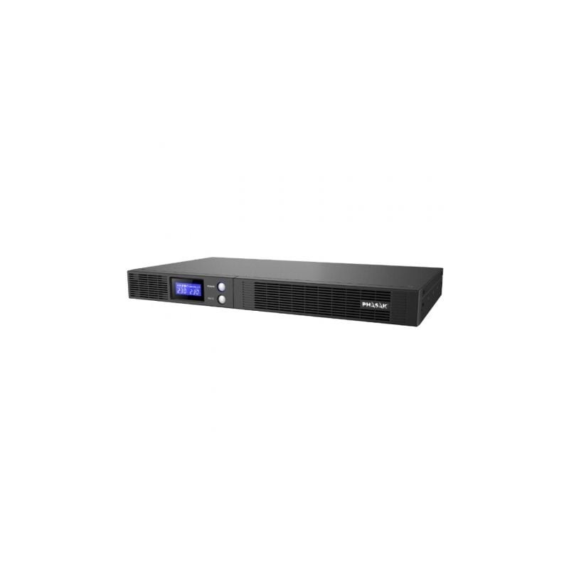 SAI Línea Interactiva Phasak Protekt Slim Rack- 750VA-450W- 4 Salidas- Formato Rack SAI Línea Interactiva Phasak Protekt Slim Rack- 750VA-450W- 4 Salidas- Formato Rack