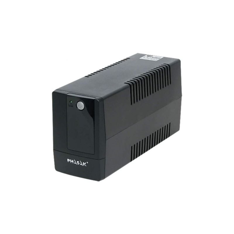SAI Línea Interactiva Phasak Basic Interactive 600 VA- 600VA-360W- 2 Salidas- Formato Torre SAI Línea Interactiva Phasak Basic Interactive 600 VA- 600VA-360W- 2 Salidas- Formato Torre