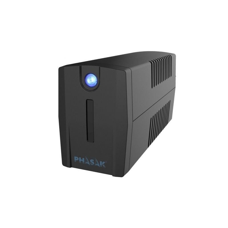 SAI Línea Interactiva Phasak Ottima 660 VA Interactive- 660VA-360W- 2 Salidas- Formato Torre SAI Línea Interactiva Phasak Ottima 660 VA Interactive- 660VA-360W- 2 Salidas- Formato Torre