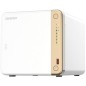 NAS QNAP TS-462-4G TORRE ETHERNET BLANCO N4505