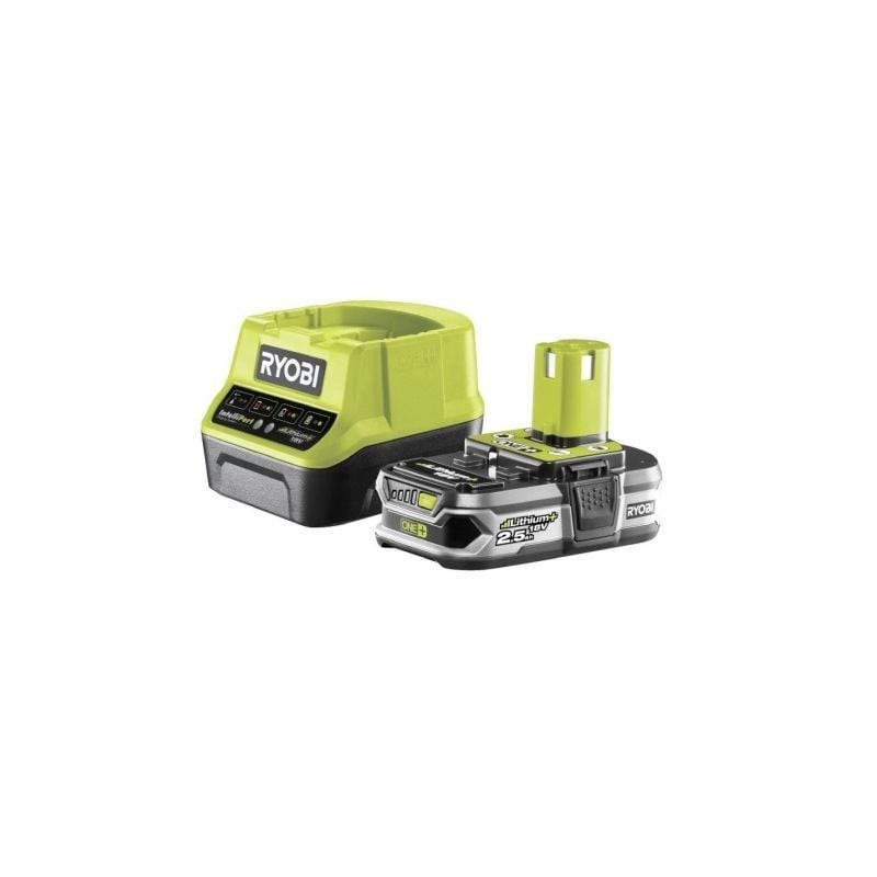 Cargador + Batería de litio Ryobi ONE+ RC18120-125- 18V 2,0Ah Cargador + Batería de litio Ryobi ONE+ RC18120-125- 18V 2,0Ah