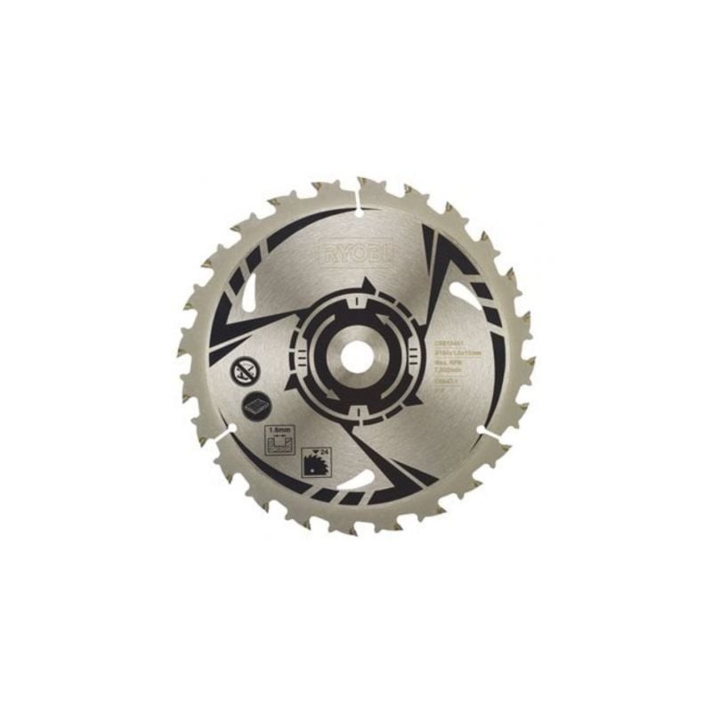 Hoja para Sierra de Sable Ryobi CSB184A1- 184mm- Compatible con R18CS7-0 ONE+ Hoja para Sierra de Sable Ryobi CSB184A1- 184mm- Compatible con R18CS7-0 ONE+