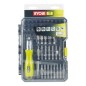 Estuche de 59 Puntas para Atornillar Ryobi RAK59SD - Incluye Destornillador Estuche de 59 Puntas para Atornillar Ryobi RAK59SD - Incluye Destornillador