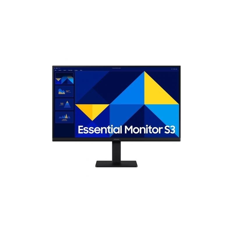 Monitor Profesional Samsung Essential Monitor S3 S24D300GAU- 24"- Full HD- Negro Monitor Profesional Samsung Essential Monitor S3 S24D300GAU- 24"- Full HD- Negro