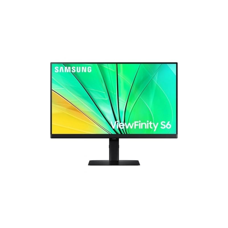 Monitor Profesional Samsung ViewFinity S6 S24D600EAU 24"- QHD- Regulable en Altura- Negro Monitor Profesional Samsung ViewFinity S6 S24D600EAU 24"- QHD- Regulable en Altura- Negro
