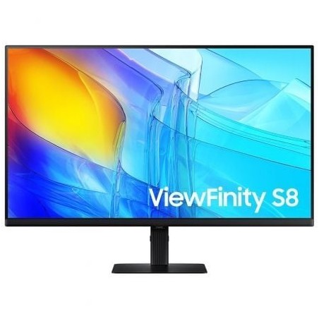 Monitor Profesional Samsung ViewFinity S8 S80D S32D800EAU 32"- 4K- Regulable en altura- Negro