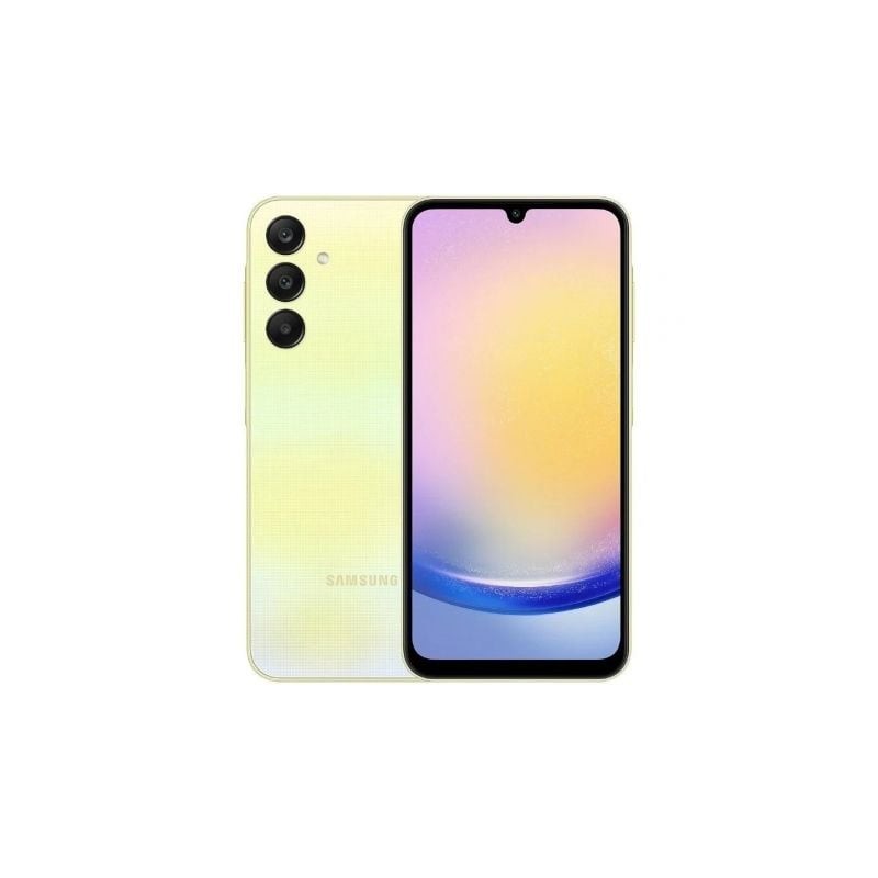 Smartphone Samsung Galaxy A25 8GB- 256GB- 6-5"- 5G- Amarillo Smartphone Samsung Galaxy A25 8GB- 256GB- 6-5"- 5G- Amarillo