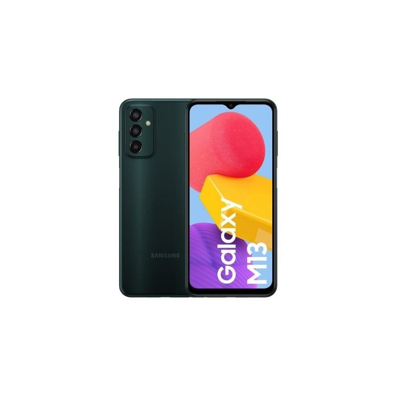 Smartphone Samsung Galaxy M13 4GB- 128GB- 6-6"- Verde Profundo Smartphone Samsung Galaxy M13 4GB- 128GB- 6-6"- Verde Profundo