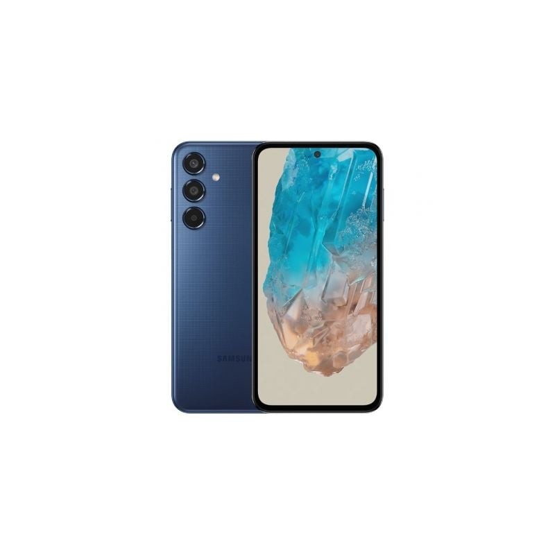 Smartphone Samsung Galaxy M35 6GB- 128GB- 6-6"- 5G- Azul Oscuro Smartphone Samsung Galaxy M35 6GB- 128GB- 6-6"- 5G- Azul Oscuro