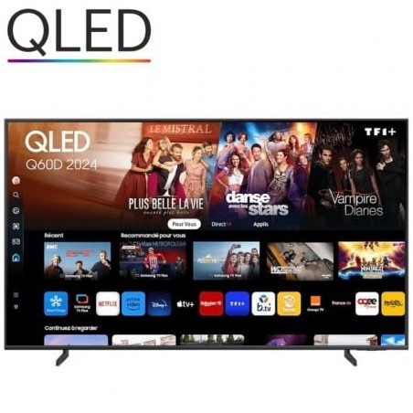Televisor Samsung QLED Q60D TQ50Q60DAU 50"- Ultra HD 4K- Smart TV- WiFi