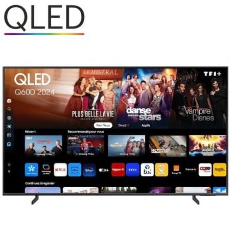 Televisor Samsung QLED Q60D TQ85Q60DAU 85"- Ultra HD 4K- Smart TV- WiFi