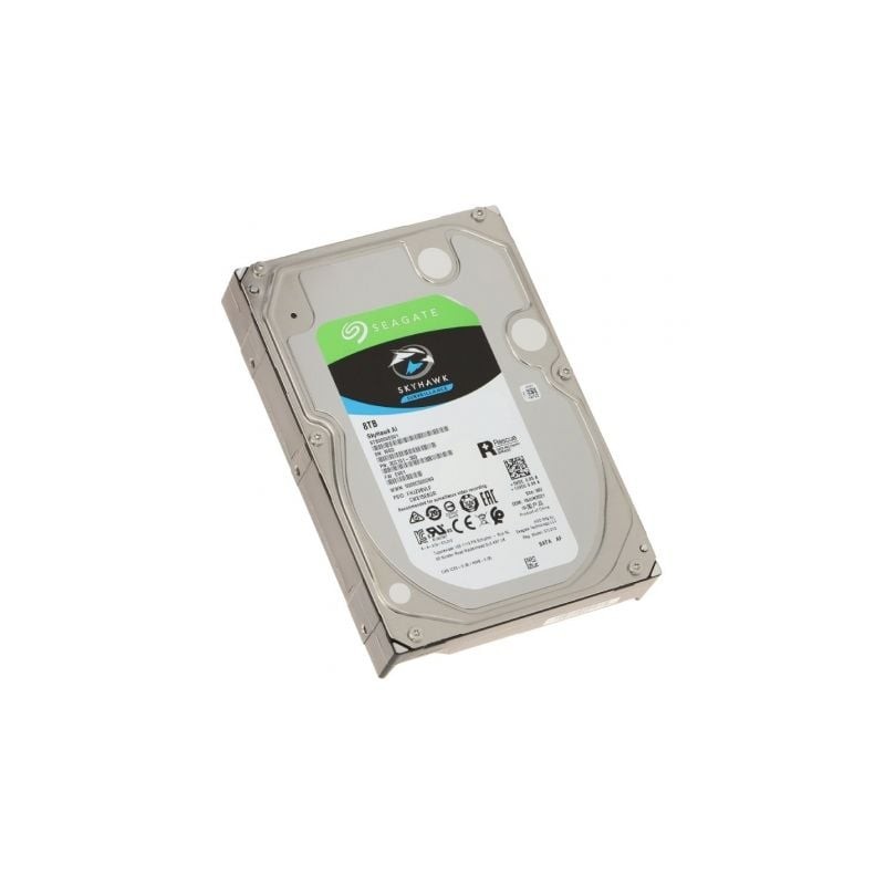 Disco Duro Seagate SkyHawk AI 8TB- 3-5"- SATA III- 256MB Disco Duro Seagate SkyHawk AI 8TB- 3-5"- SATA III- 256MB