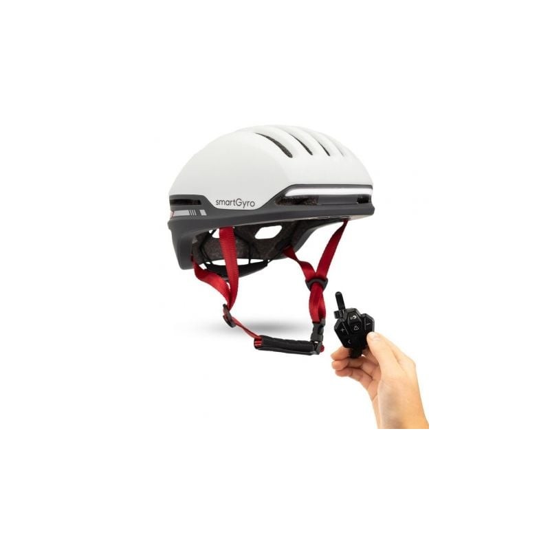 Casco para Adulto SmartGyro Helmet Pro- Tamaño L- Blanco