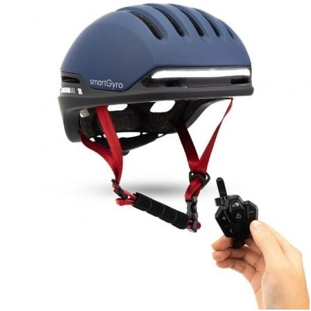 Casco para Adulto SmartGyro Helmet Pro- Tamaño M- Negro
