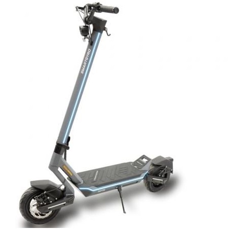 Patinete Eléctrico SmartGyro Raptor EVO LR- Motor 1000W- Ruedas 10"- 25km-h -Autonomía 75km- Gris