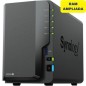 NAS Synology Diskstation DS224+- 2 Bahías 3-5"- 2-5"- 6GB DDR4- Formato Torre NAS Synology Diskstation DS224+- 2 Bahías 3-5"- 2-5"- 6GB DDR4- Formato Torre