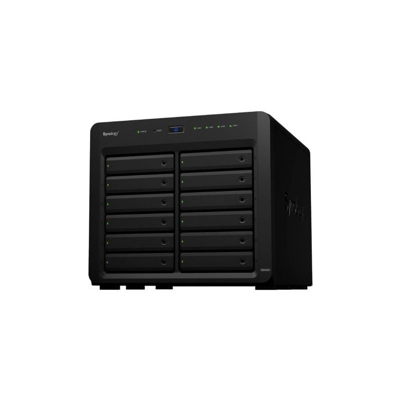 NAS Synology Diskstation DS2422+- 12 Bahías 3-5"- 2-5"- 4GB DDR4- Formato Torre NAS Synology Diskstation DS2422+- 12 Bahías 3-5"- 2-5"- 4GB DDR4- Formato Torre