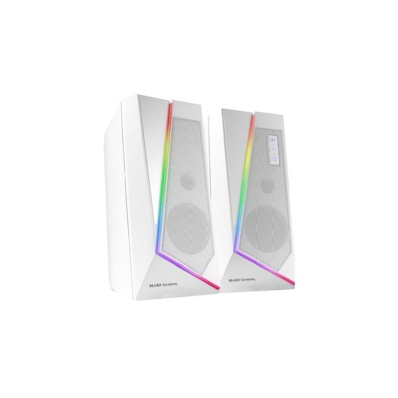 Altavoces con Bluetooth Mars Gaming MS7- 20W- 2-0- Blancos Altavoces con Bluetooth Mars Gaming MS7- 20W- 2-0- Blancos