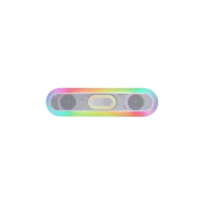 Barra de Sonido con Bluetooth Mars Gaming MSB-ORB- 20W- 2-0- Blanca Barra de Sonido con Bluetooth Mars Gaming MSB-ORB- 20W- 2-0- Blanca