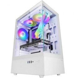 Caja Gaming Semitorre Mars Gaming MC-XO- Blanca