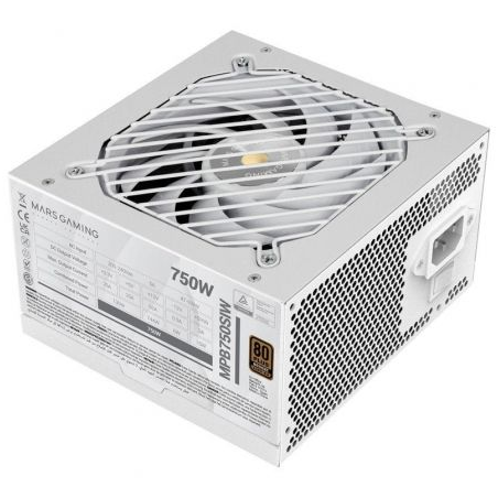 Fuente de Alimentación Mars Gaming MPB750SI- 750W- Ventilador 12cm- 80 Plus Bronze