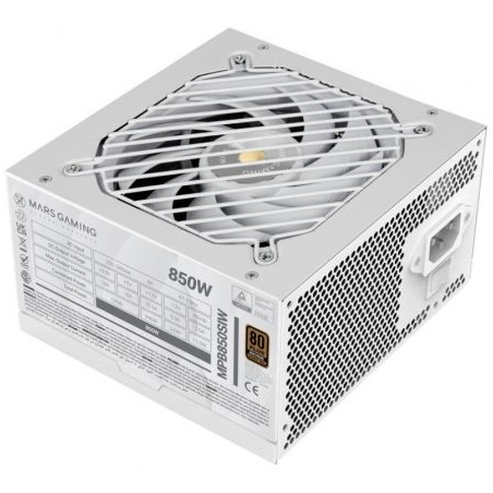 Fuente de Alimentación Mars Gaming MPB850SI- 850W- Ventilador 12cm- 80 Plus Bronze