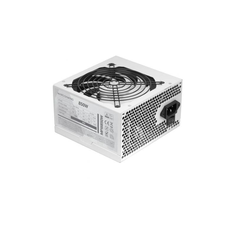 Fuente de Alimentación Mars Gaming MPIII850W- 850W- Ventilador 12cm Fuente de Alimentación Mars Gaming MPIII850W- 850W- Ventilador 12cm