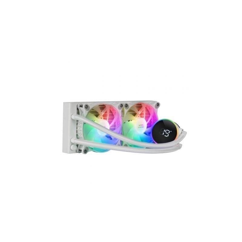 Sistema de Refrigeración Líquida Mars Gaming ML-LCD240- Blanco Sistema de Refrigeración Líquida Mars Gaming ML-LCD240- Blanco