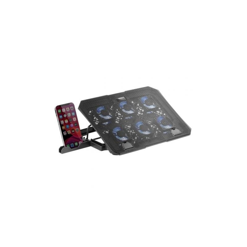 Soporte Refrigerante Mars Gaming MNBC23 para Portátiles hasta 16"- Iluminación LED Soporte Refrigerante Mars Gaming MNBC23 para Portátiles hasta 16"- Iluminación LED