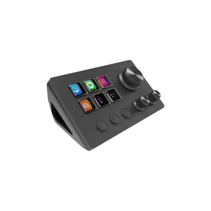 Control Deck Mars Gaming MSD-TWO- 6 Teclas LCD- 3 Ruedas- 3 Botones- Negro Control Deck Mars Gaming MSD-TWO- 6 Teclas LCD- 3 Ruedas- 3 Botones- Negro
