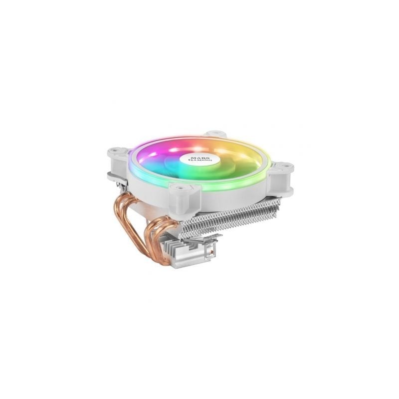 Ventilador con Disipador Mars Gaming MCPU220- 12cm- Blanco Ventilador con Disipador Mars Gaming MCPU220- 12cm- Blanco