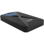Caja Externa Gaming para Disco Duro de 2-5" TooQ TQE-2550BL- USB 3-1- Sin tornillos Caja Externa Gaming para Disco Duro de 2-5" TooQ TQE-2550BL- USB 3-1- Sin tornillos