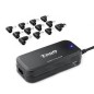 Cargador de Portátil TooQ TQLC-90BS02AT- 90W- Automático- 12 Conectores- Voltaje 12-20V- 1 USB Cargador de Portátil TooQ TQLC-90BS02AT- 90W- Automático- 12 Conectores- Voltaje 12-20V- 1 USB
