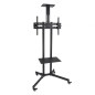 Soporte de Suelo Inclinable- Ajustable TooQ FS1470M-B para TV de 37-70"- hasta 50kg Soporte de Suelo Inclinable- Ajustable TooQ FS1470M-B para TV de 37-70"- hasta 50kg