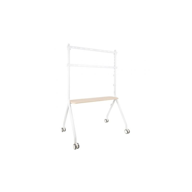 Soporte de Suelo con Ruedas TooQ iLOVE FS20207M-W para TV de 49-80"- hasta 50kg Soporte de Suelo con Ruedas TooQ iLOVE FS20207M-W para TV de 49-80"- hasta 50kg