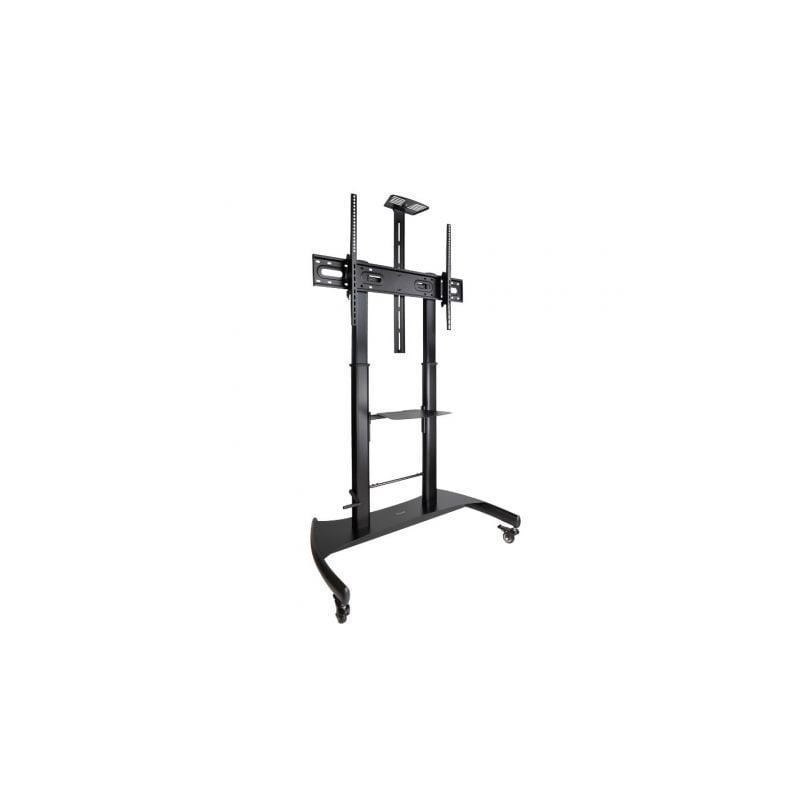Soporte de Suelo con Ruedas Inclinable- Nivelable TooQ FS20404HM-B para TV de 60-100"- hasta 100kg Soporte de Suelo con Ruedas Inclinable- Nivelable TooQ FS20404HM-B para TV de 60-100"- hasta 100kg
