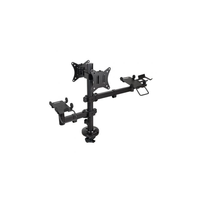 Soporte para 2 Monitores, TPV, Impresora, Términal y Lector TooQ TQPM0002- hasta 9kg Soporte para 2 Monitores, TPV, Impresora, Términal y Lector TooQ TQPM0002- hasta 9kg