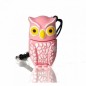 Pendrive 32GB Tech One Tech Búho Plumi Rosa USB 2-0