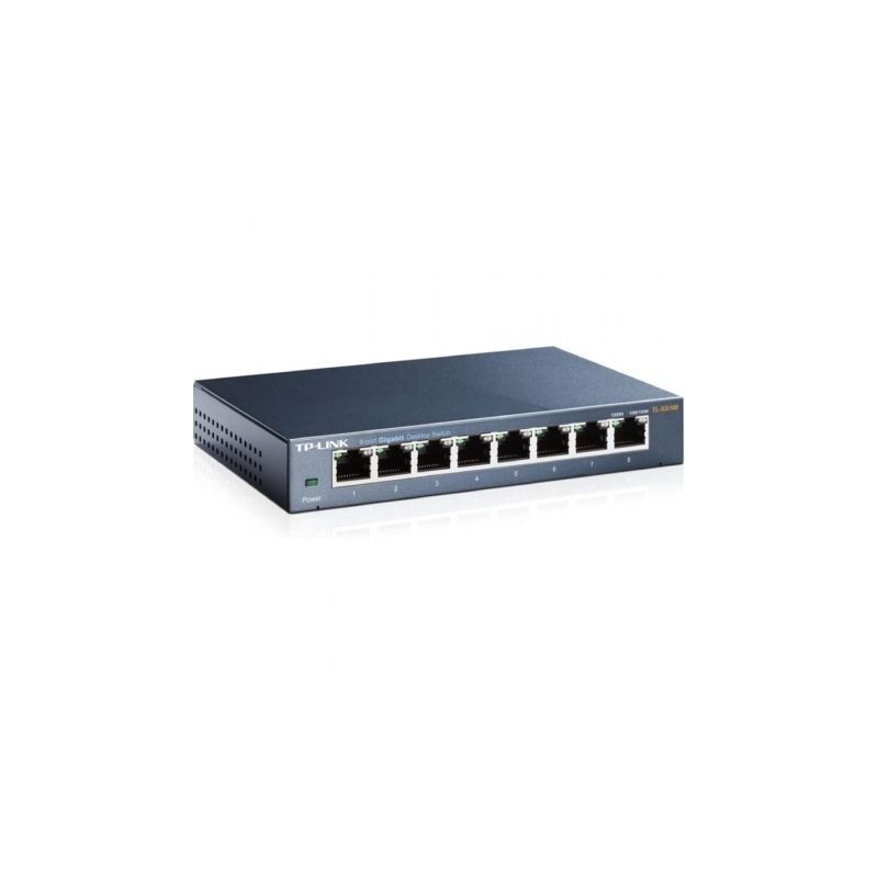 Switch TP-Link TL-SG108 V3-0 8 Puertos- RJ-45 10-100-1000 Switch TP-Link TL-SG108 V3-0 8 Puertos- RJ-45 10-100-1000