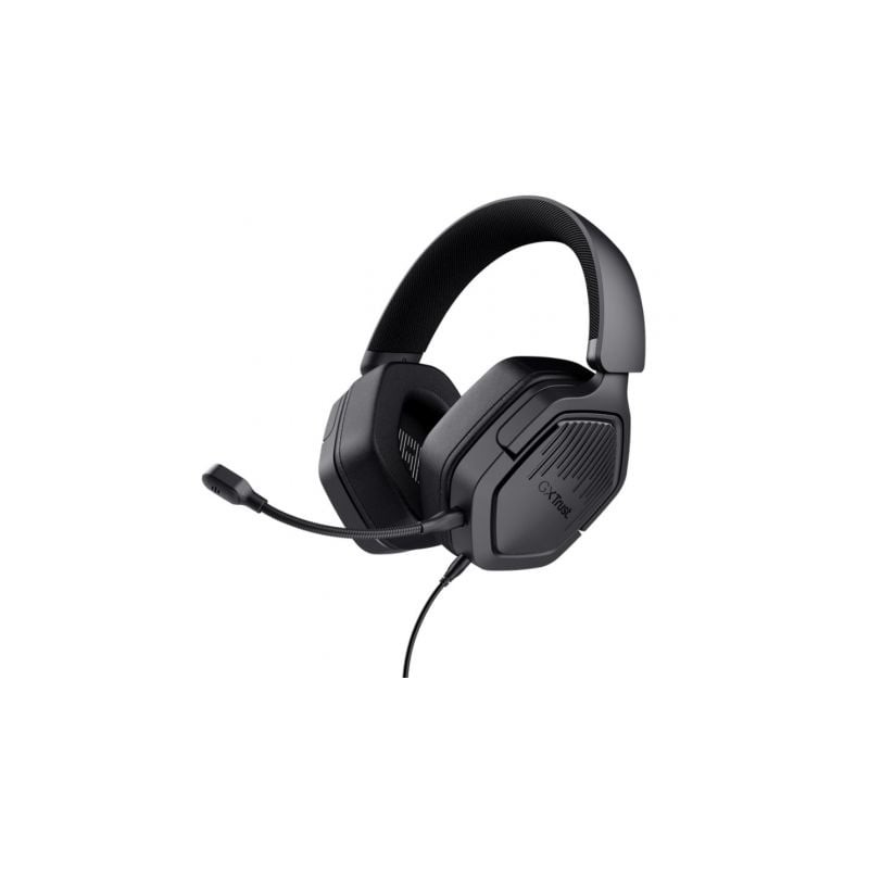 Auriculares Gaming con Micrófono Trust Gaming GXT 492 Carus- Jack 3-5- Negros Auriculares Gaming con Micrófono Trust Gaming GXT 492 Carus- Jack 3-5- Negros
