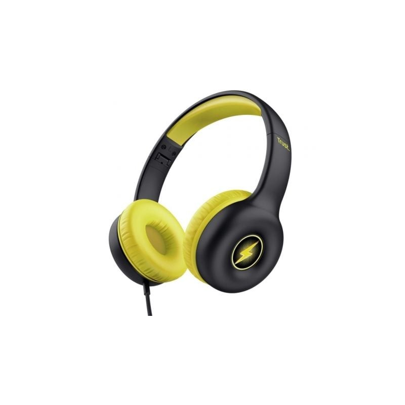 Auriculares Infantiles Trust Nouna Kids- con Micrófono- Negros Auriculares Infantiles Trust Nouna Kids- con Micrófono- Negros