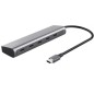 Hub USB Tipo-C Trust Halyx- 4xUSB Tipo-C- 1xUSB Tipo-C PD Hub USB Tipo-C Trust Halyx- 4xUSB Tipo-C- 1xUSB Tipo-C PD