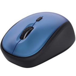 Ratón Mini Inalámbrico Trust Yvi+ Silent- Hasta 1600 DPI- Azul
