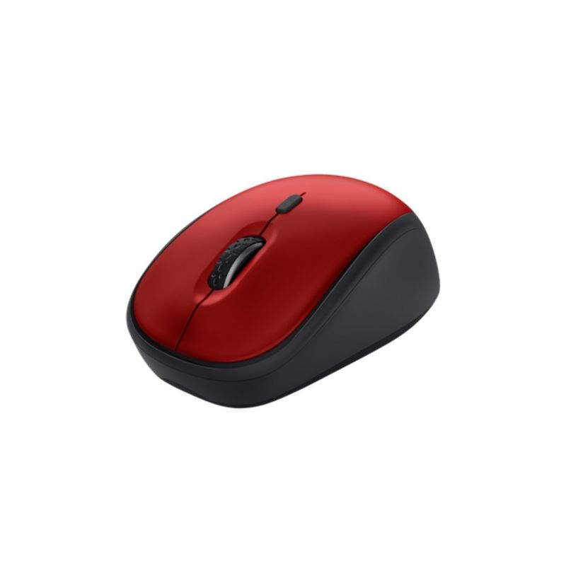 Ratón Mini Inalámbrico Trust Yvi+ Silent- Hasta 1600 DPI- Rojo Ratón Mini Inalámbrico Trust Yvi+ Silent- Hasta 1600 DPI- Rojo