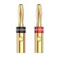Adaptador- Conector Banana Vention BFDJ0-2- Cable de Audio Hembra - Banana Macho- 2 uds- Dorado Adaptador- Conector Banana Vention BFDJ0-2- Cable de Audio Hembra - Banana Macho- 2 uds- Dorado