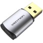 Tarjeta de Sonido Vention CDMH0- USB Macho - USB Tipo-C Hembra Tarjeta de Sonido Vention CDMH0- USB Macho - USB Tipo-C Hembra