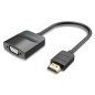 Conversor Vention 42161 HDMI Macho - VGA Hembra - Jack 3-5 Hembra- 15cm- Negro Conversor Vention 42161 HDMI Macho - VGA Hembra - Jack 3-5 Hembra- 15cm- Negro