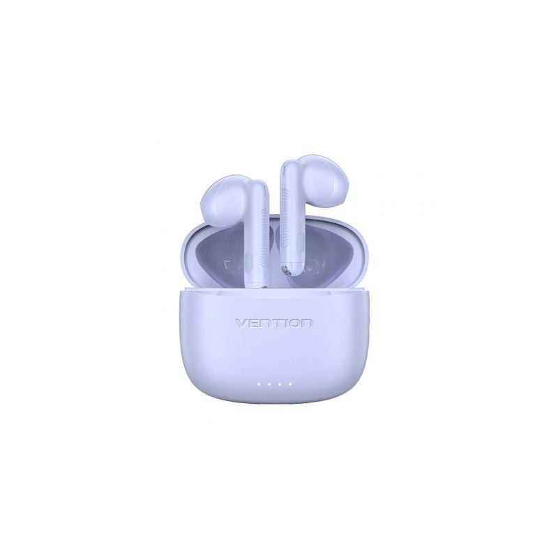Auriculares Bluetooth Vention ELF E03 NBHV0 con estuche de carga- Autonomía 6h- Púrpura Auriculares Bluetooth Vention ELF E03 NBHV0 con estuche de carga- Autonomía 6h- Púrpura