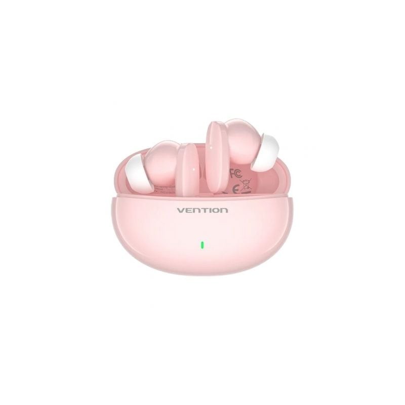 Auriculares Bluetooth Vention NBFP0 con estuche de carga- Autonomía 7h- Rosas Auriculares Bluetooth Vention NBFP0 con estuche de carga- Autonomía 7h- Rosas