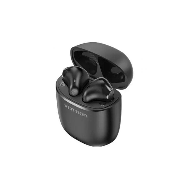 Auriculares Bluetooth Vention NBGB0 con estuche de carga- Autonomía 7h- Negros Auriculares Bluetooth Vention NBGB0 con estuche de carga- Autonomía 7h- Negros